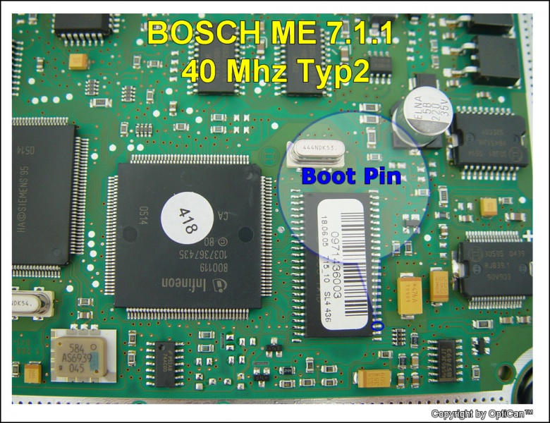 Bosch ME 7.1.1 (Seat) pinout diagram 4
